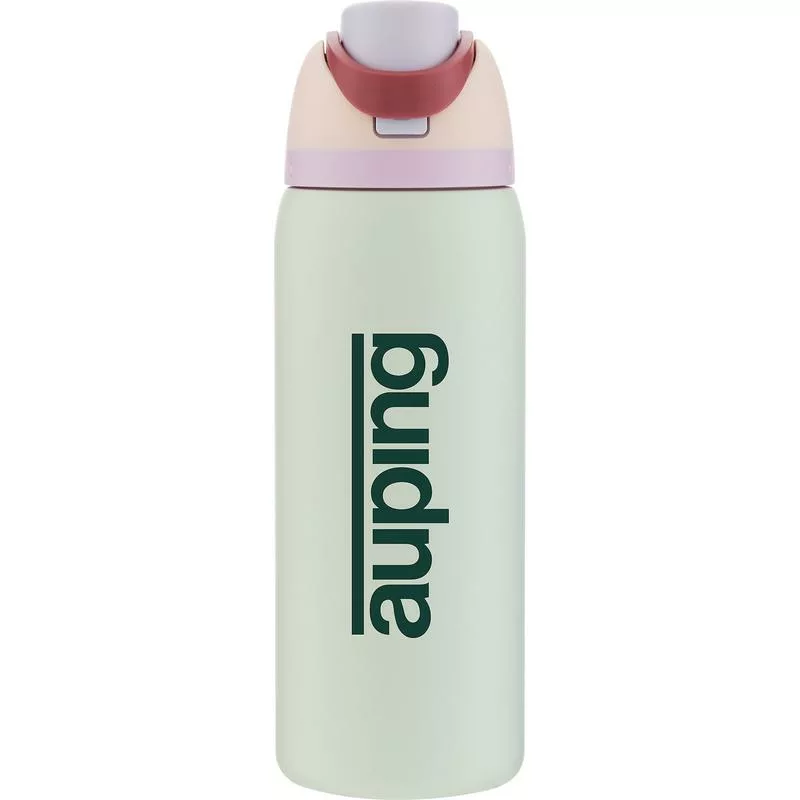 Owala FreeSip Water Bottle in pastel colors with branding