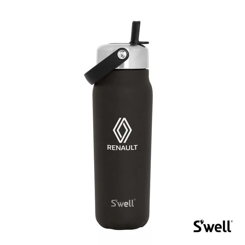 Swell Explorer Bottle with Flip Straw and Renault branding front