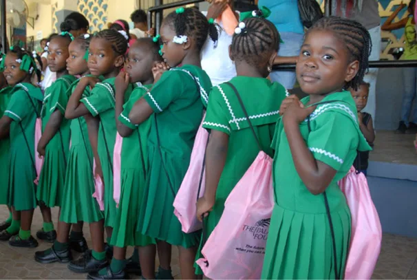 Promotional Cinch Bags for The Palmyra Foundation
