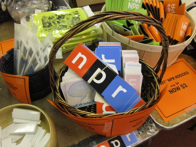 NPR Hosts Their First Swag Sale Event