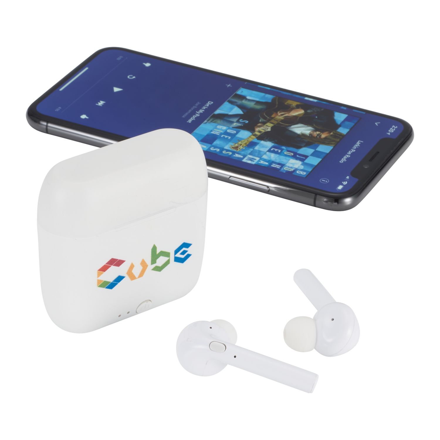 Essos True Wireless Auto Pair Earbuds w/ Case Essos True Wireless Auto Pair Earbuds w/ Case