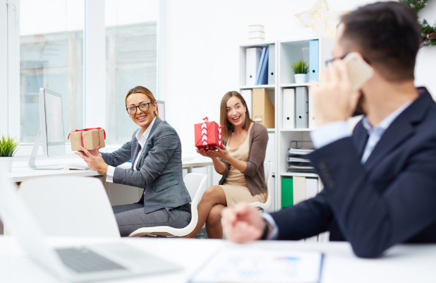 Happy Make employees happy with custom wine glasses