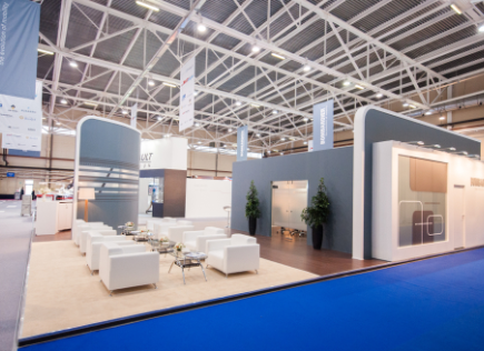 Geometric Trade Show Furniture