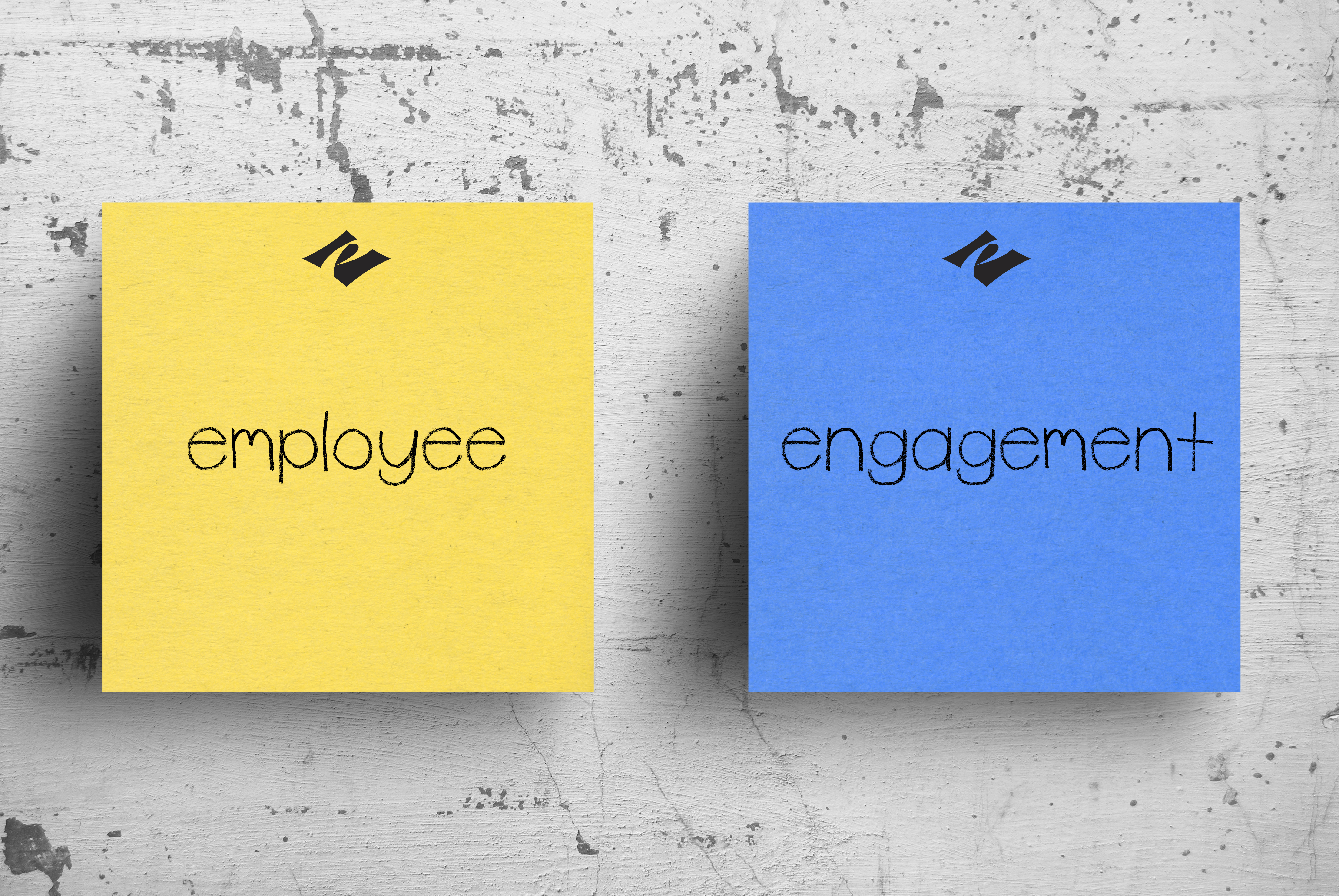 employee engagement sticky notes