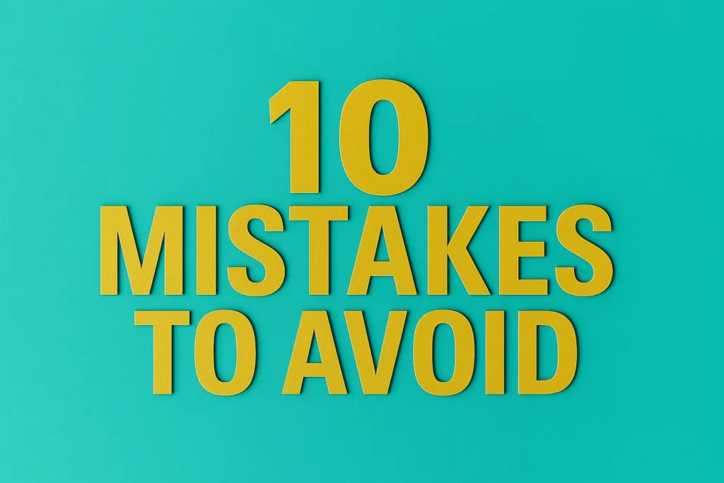10 Mistakes to Avoid When Choosing Custom Swag