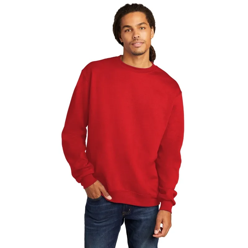 Red Champion Powerblend Crewneck Sweatshirt