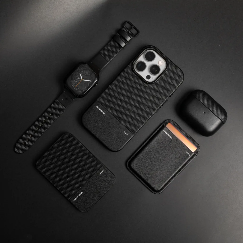 Smart watch, earbuds, phone, and powerbank